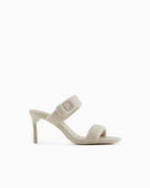 Armani Exchange Heeled sandals with two straps